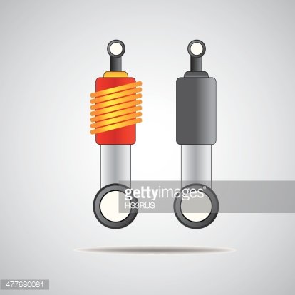 414x414 Shock Absorber Isolated Vector Premium Clipart