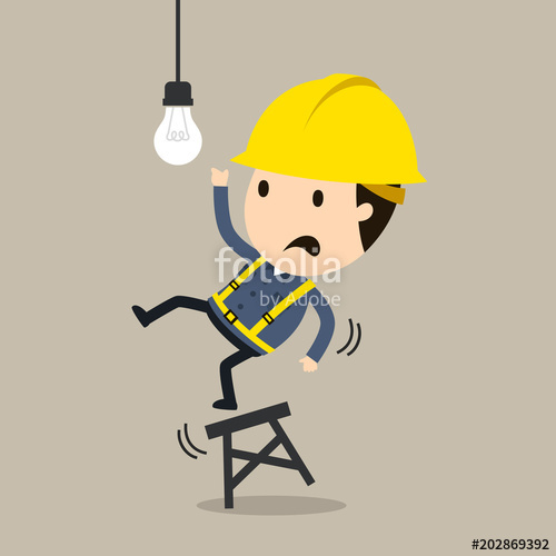 500x500 Safety And Accident, Electric Shock, Vector Illustration