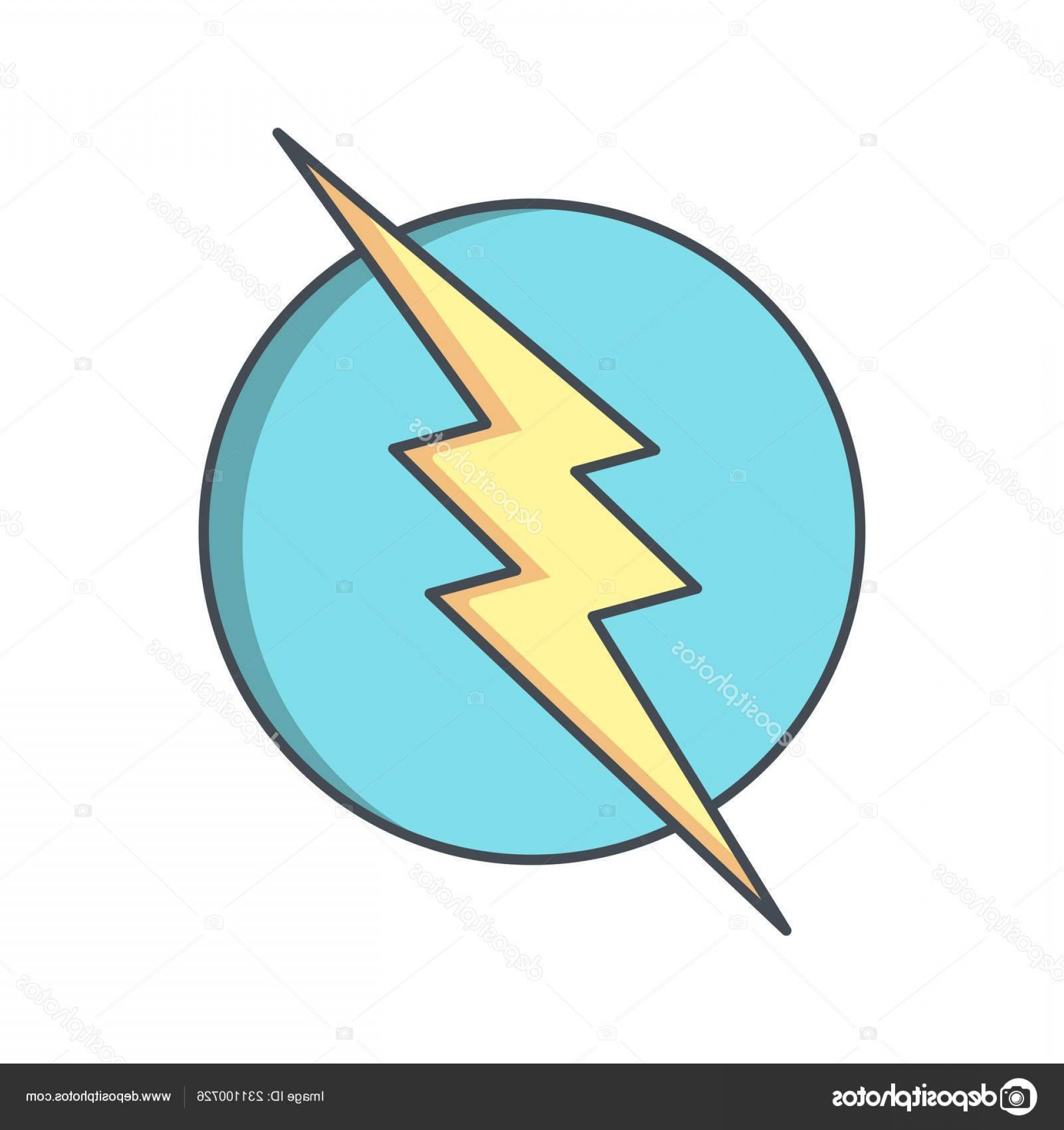 1920x2040 Stock Illustration Electric Shock Vector Icon Personal Wallkeeper