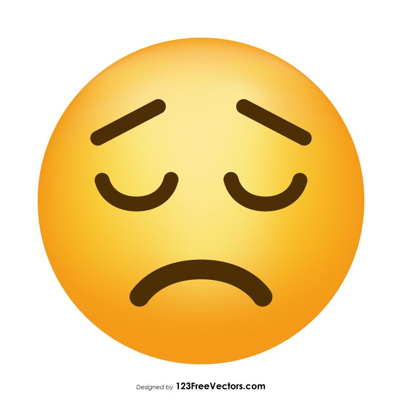 800x800 Sad Face Emoji Vector Free Vectors Sad Faces, Emoji, Sad