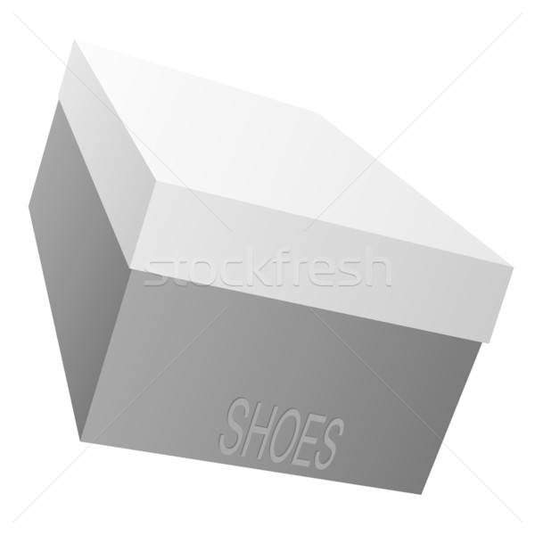 Shoe Box Vector Illustration Vitaliy Siladi 600x600 Shoe Box Vector Illustration Vitaliy Siladi