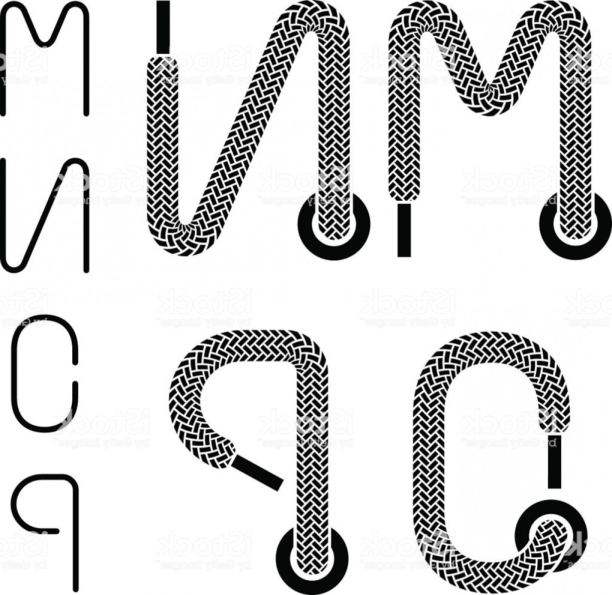 1228x1195 Vector Shoe Lace Alphabet Letters M N O P Cuom T Soidergi