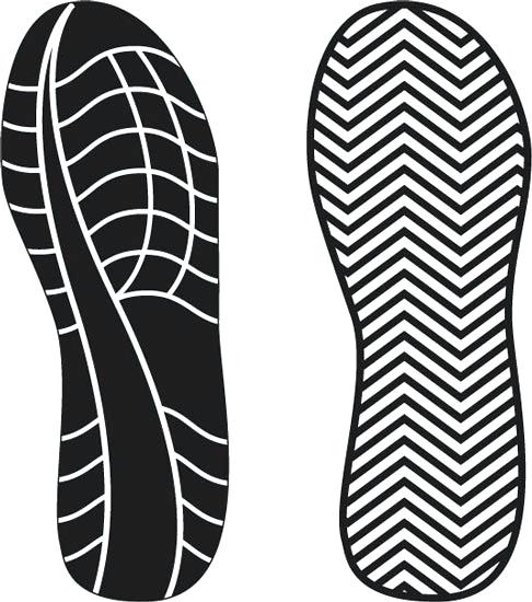 Shoe Print Vector at Vectorified.com | Collection of Shoe Print Vector ...