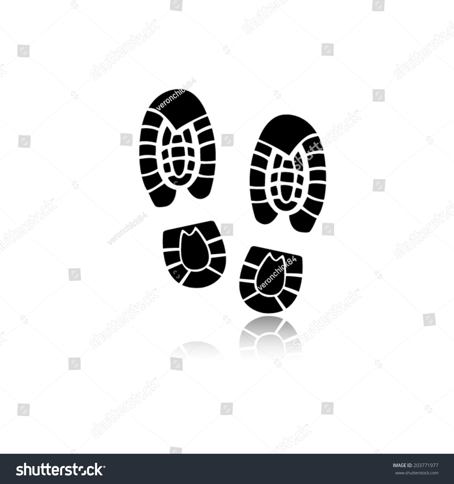 Shoe Print Icon 1500x1600 Shoe Print Icon