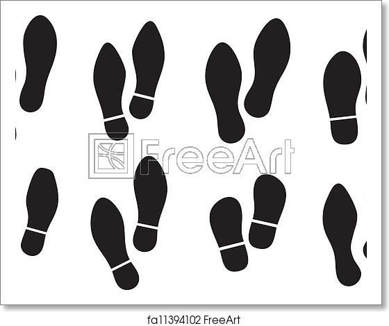 560x470 Free Art Print Of Collection Of A Imprint Soles Shoes