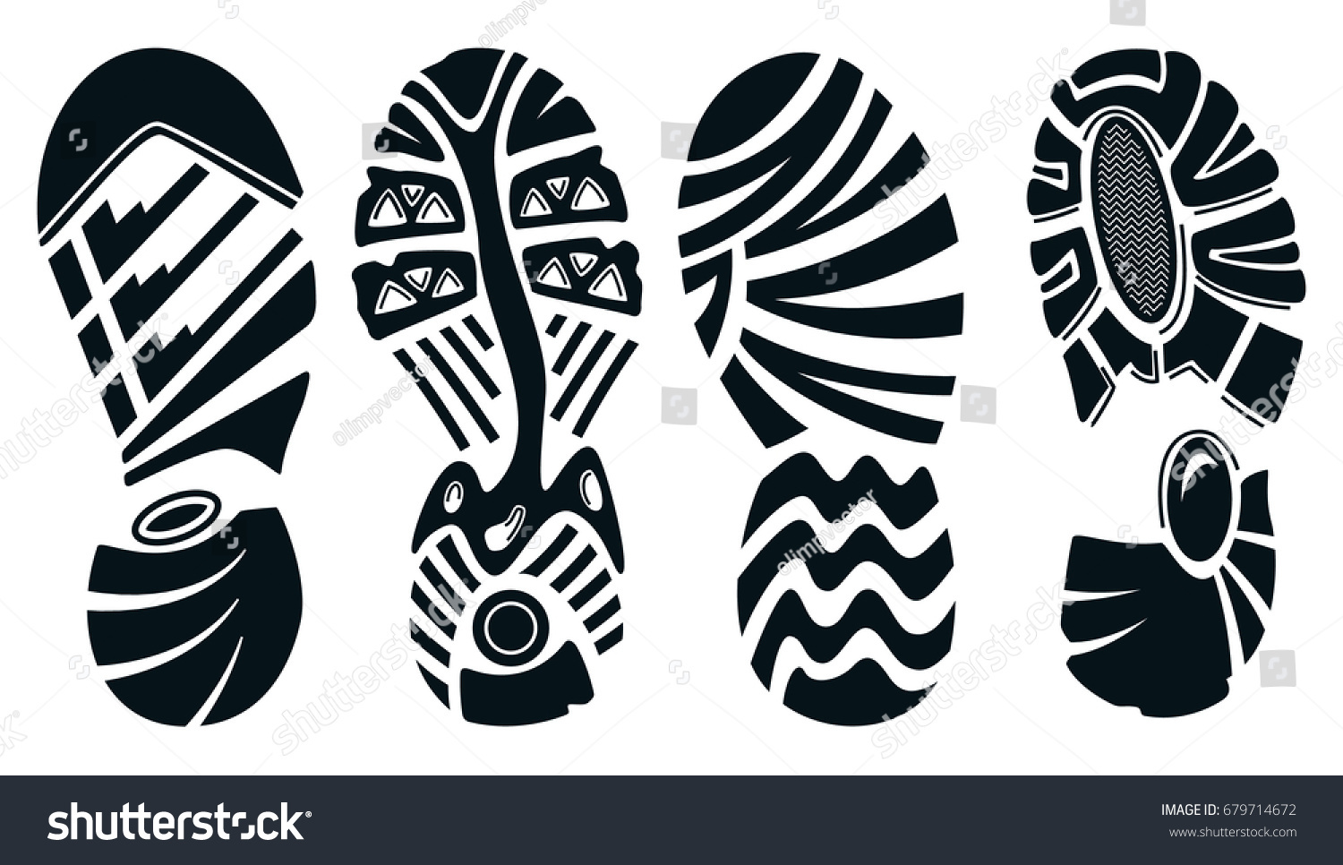 1500x966 Running Shoe Silhouette Vector