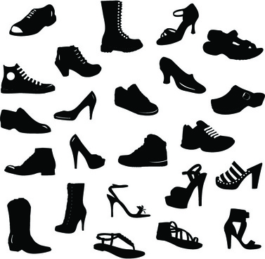 377x368 Shoes Free Vector Download