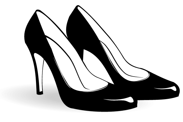 600x400 Women Shoes Vector Image