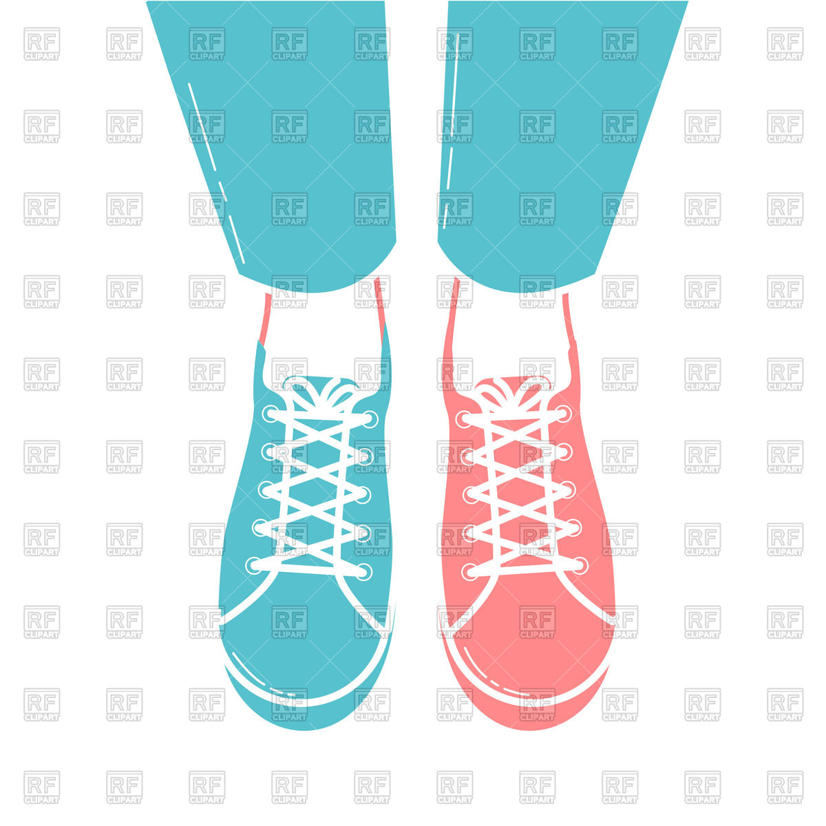 1200x1200 Concept Of An Expression Of Personality As Walk In Different Shoes