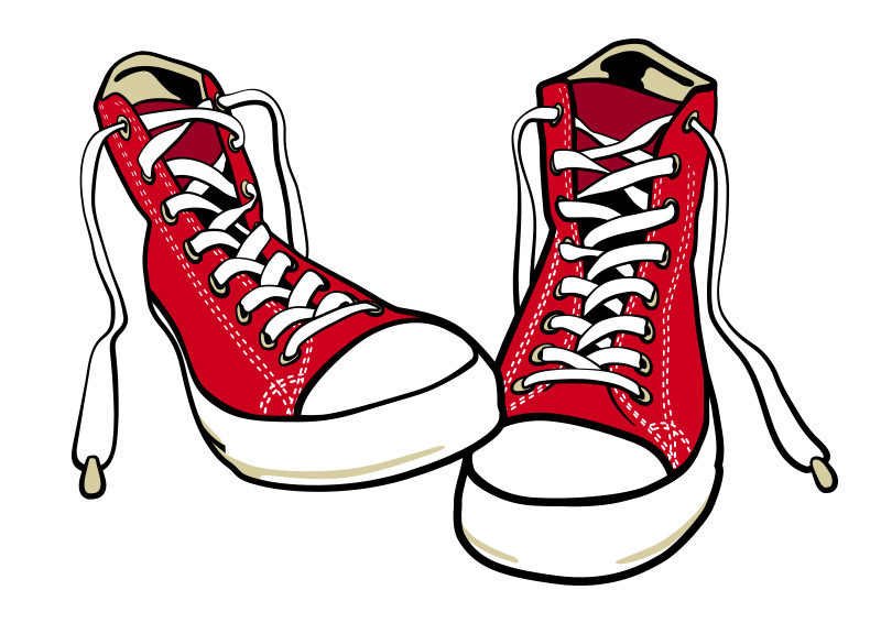 800x566 Converse Shoes Free Vector