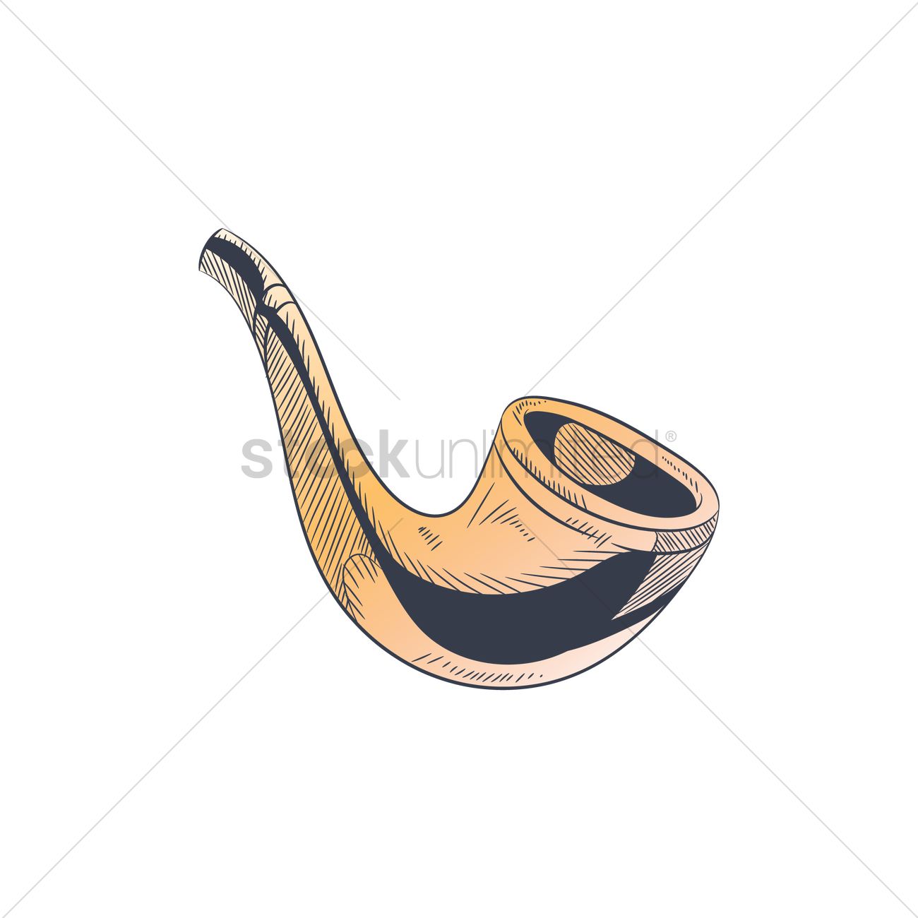 1300x1300 Shofar Vector Image