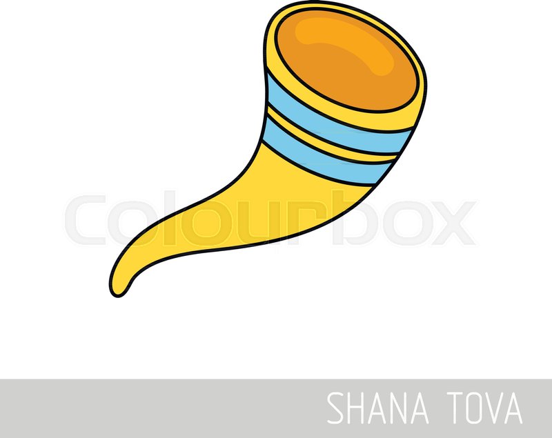 Shofar Vector at Collection of Shofar Vector free for