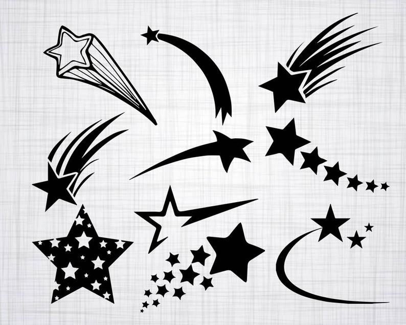 794x635 Shooting Star Bundle Shooting Star Shooting Star Etsy
