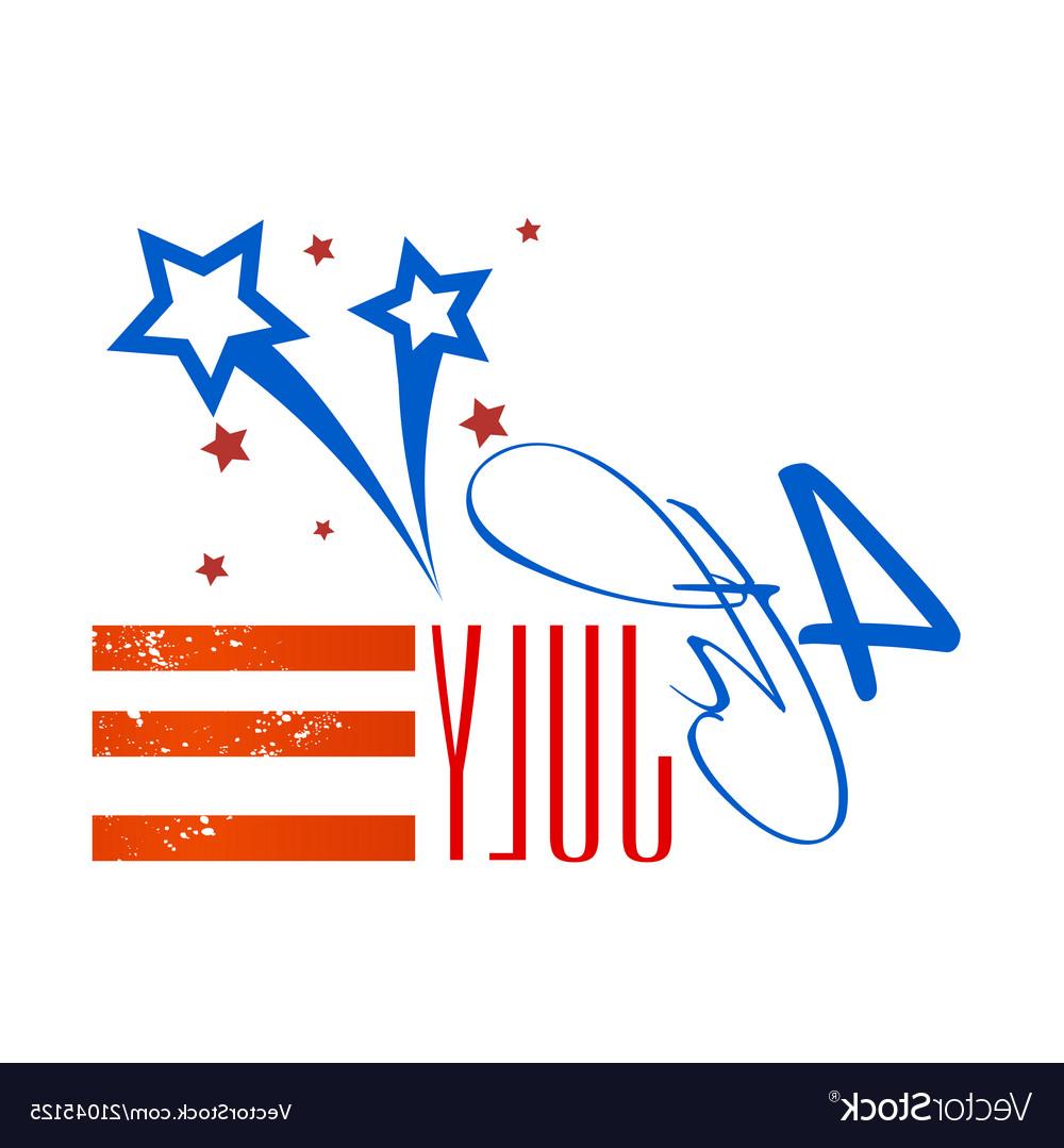 1000x1079 Hd Patriotic Shooting Stars Vector Drawing Free Vector Art