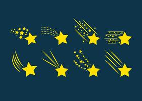 280x200 Shooting Star Free Vector Art