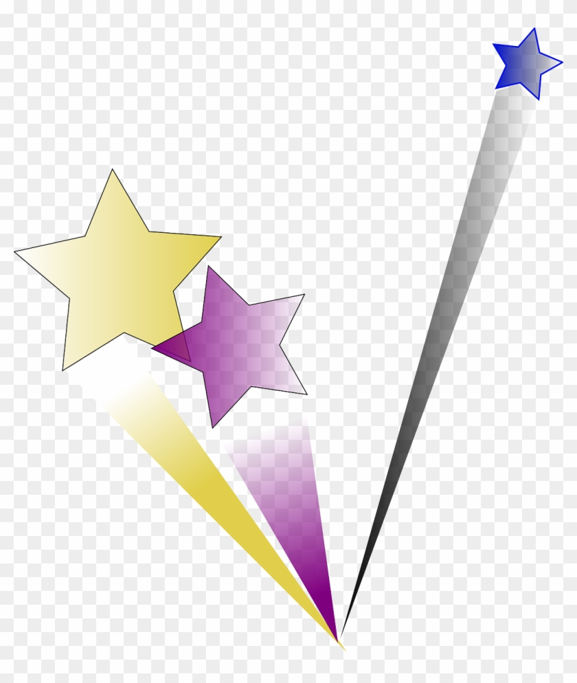840x994 Year,shooting Stars,free Vector Graphics