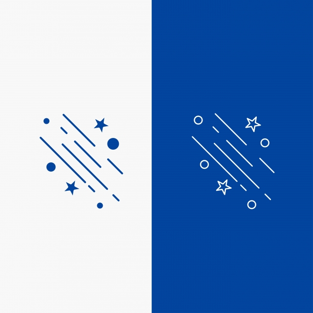 640x640 Star Shooting Star Falling Space Stars Line And Glyph Web Bu