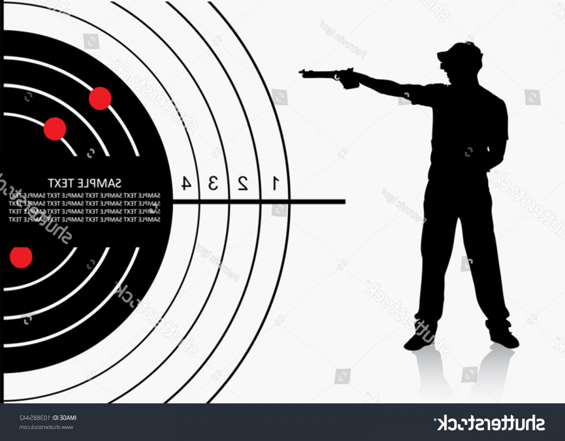 1800x1405 Air Gun Shooter Vector Background Handandbeak
