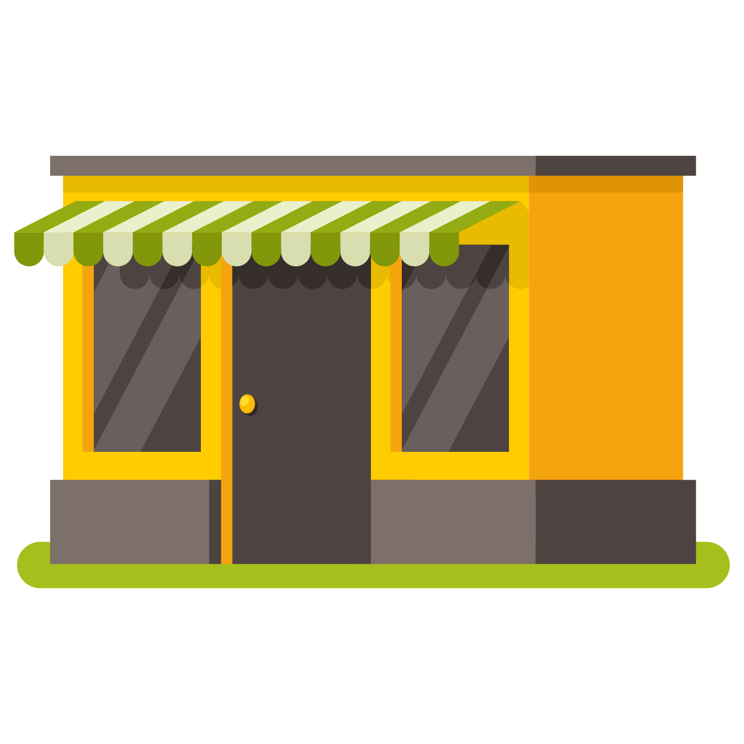 1500x1500 Vector For Free Use Roadside Shop Vector