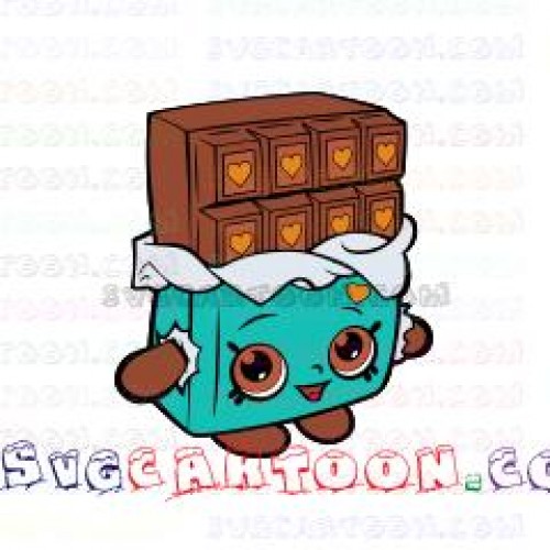 500x500 Cheeky Chocolate Shopkins Dxf Pdf Png