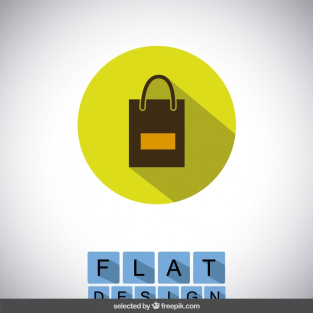 Shopping Bag Icon Vector Free Download 626x626 Shopping Bag Icon Vector Free Download