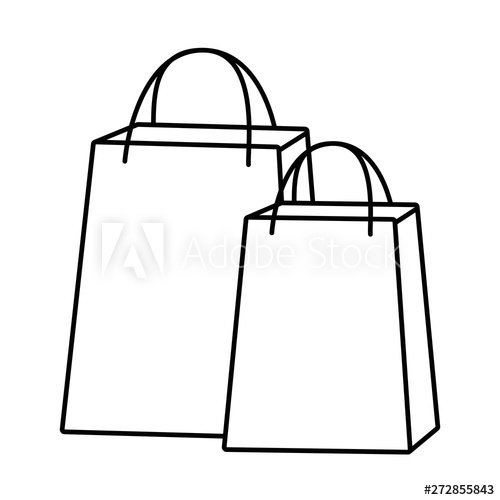 Shopping Bag Icon Vector Illustrator 500x500 Shopping Bag Icon Vector Illustrator
