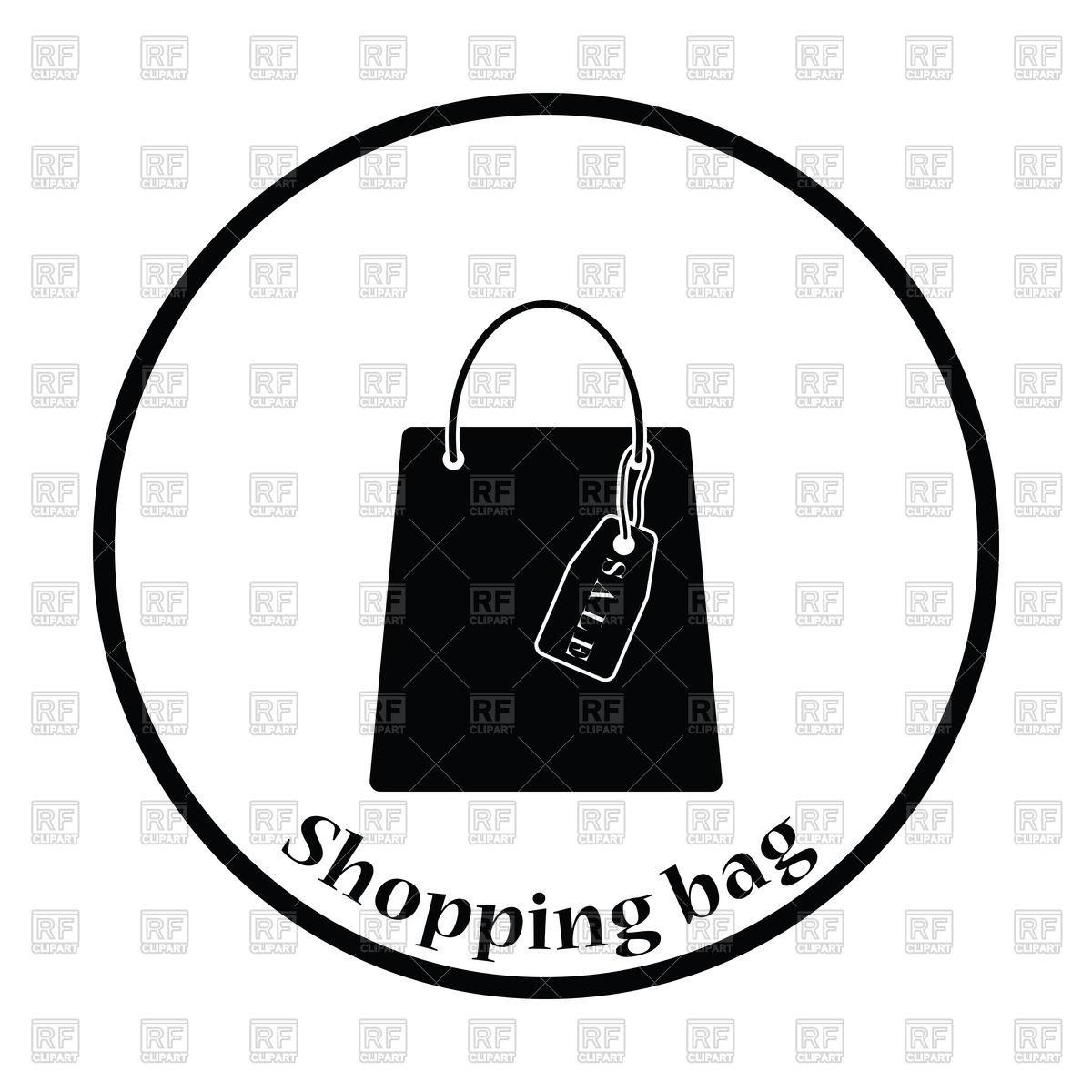 Shopping Bag With Sale Tag Icon Vector Image Of Signs, Symbols 1200x1200 Shopping Bag With Sale Tag Icon Vector Image Of Signs, Symbols