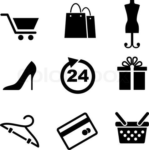 Vector Shopping Bag Icon 476x480 Vector Shopping Bag Icon