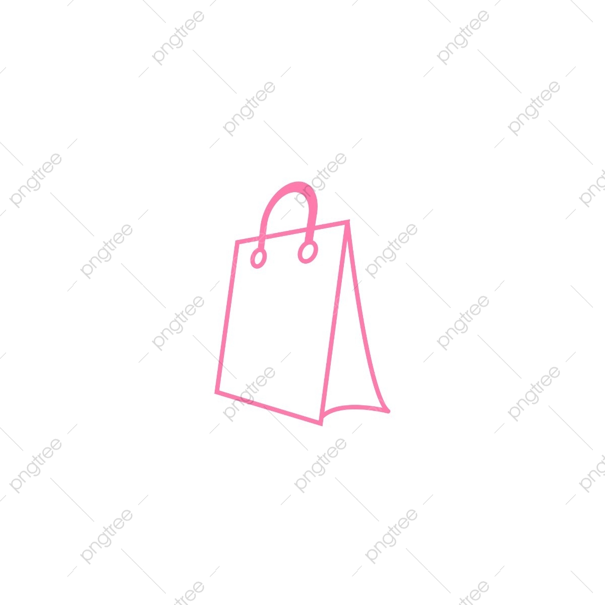 Pink Shopping Bag Retail Logo Design Template Vector, Simple, Pink 1200x1200 Pink Shopping Bag Retail Logo Design Template Vector, Simple, Pink