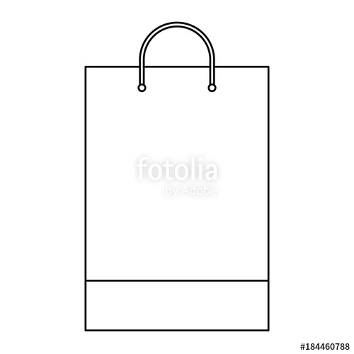 Shopping Bag Template Sample Business Stationery Blank Vector 500x500 Shopping Bag Template Sample Business Stationery Blank Vector