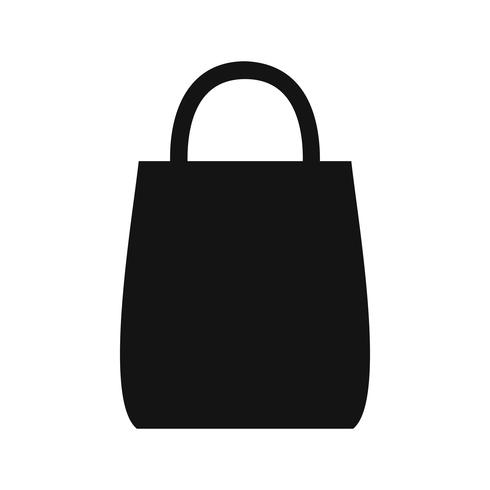 490x490 Shopping Bag Icon Vector Illustration