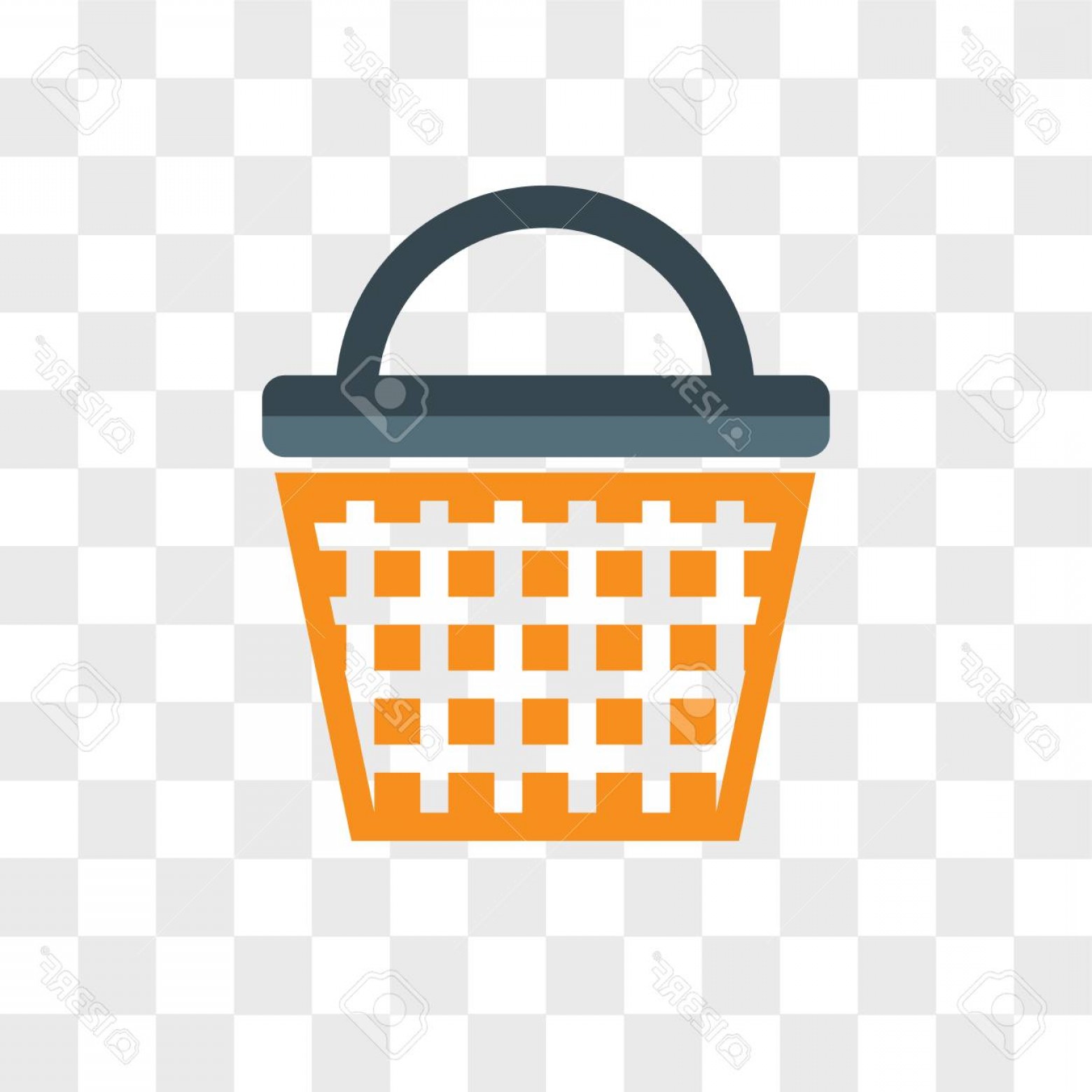 1560x1560 Photostock Vector Shopping Basket Vector Icon Isolated