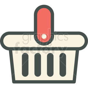 300x300 Shopping Basket Vector Icon Clip Art Clipart Royalty Free Gif