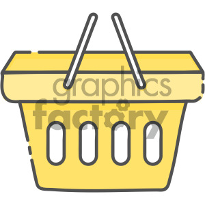300x300 Shopping Basket Vector Royalty Free Icon Art Clipart Royalty Free