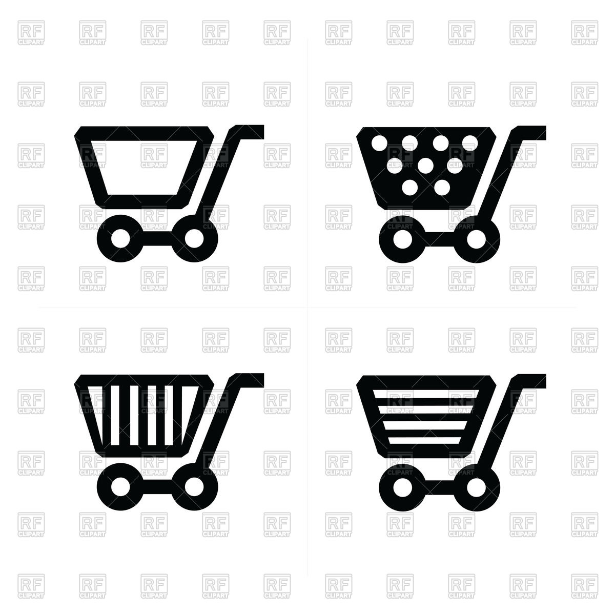 1200x1200 Shopping Cart Icons Vector Image Of Icons And Emblems Iconmama