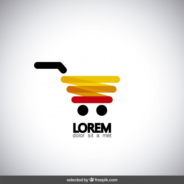 626x626 Modern Shopping Cart Logo Vector Free Download