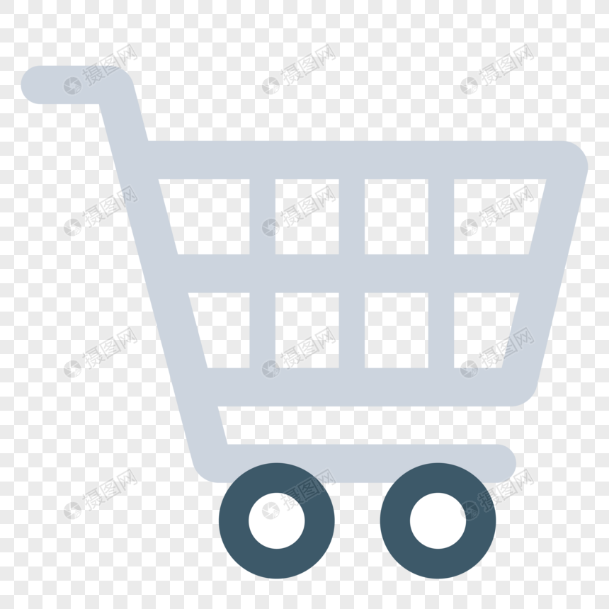 860x860 Cartoon Shopping Cart Vector Material Png Image Picture Free