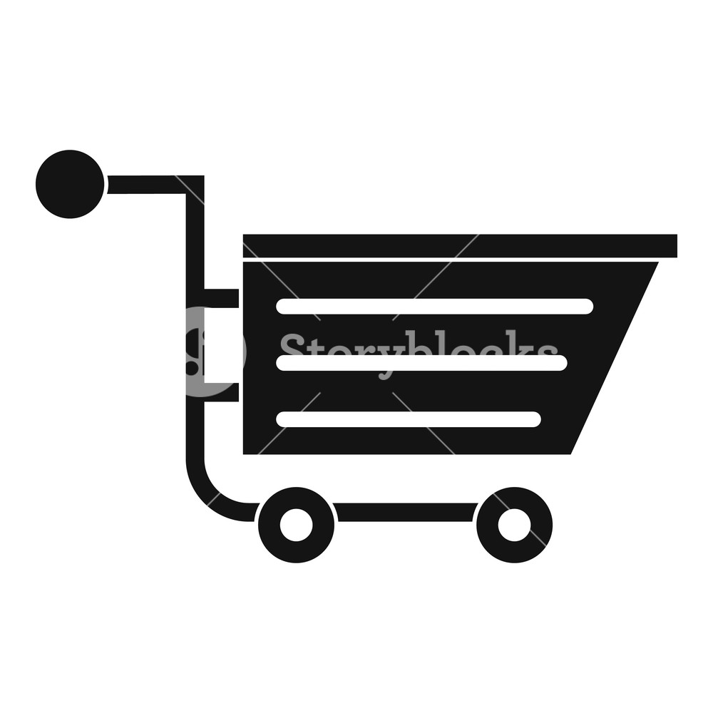 1000x1000 Sale Shopping Cart Icon Simple Illustration Of Sale Shopping Cart