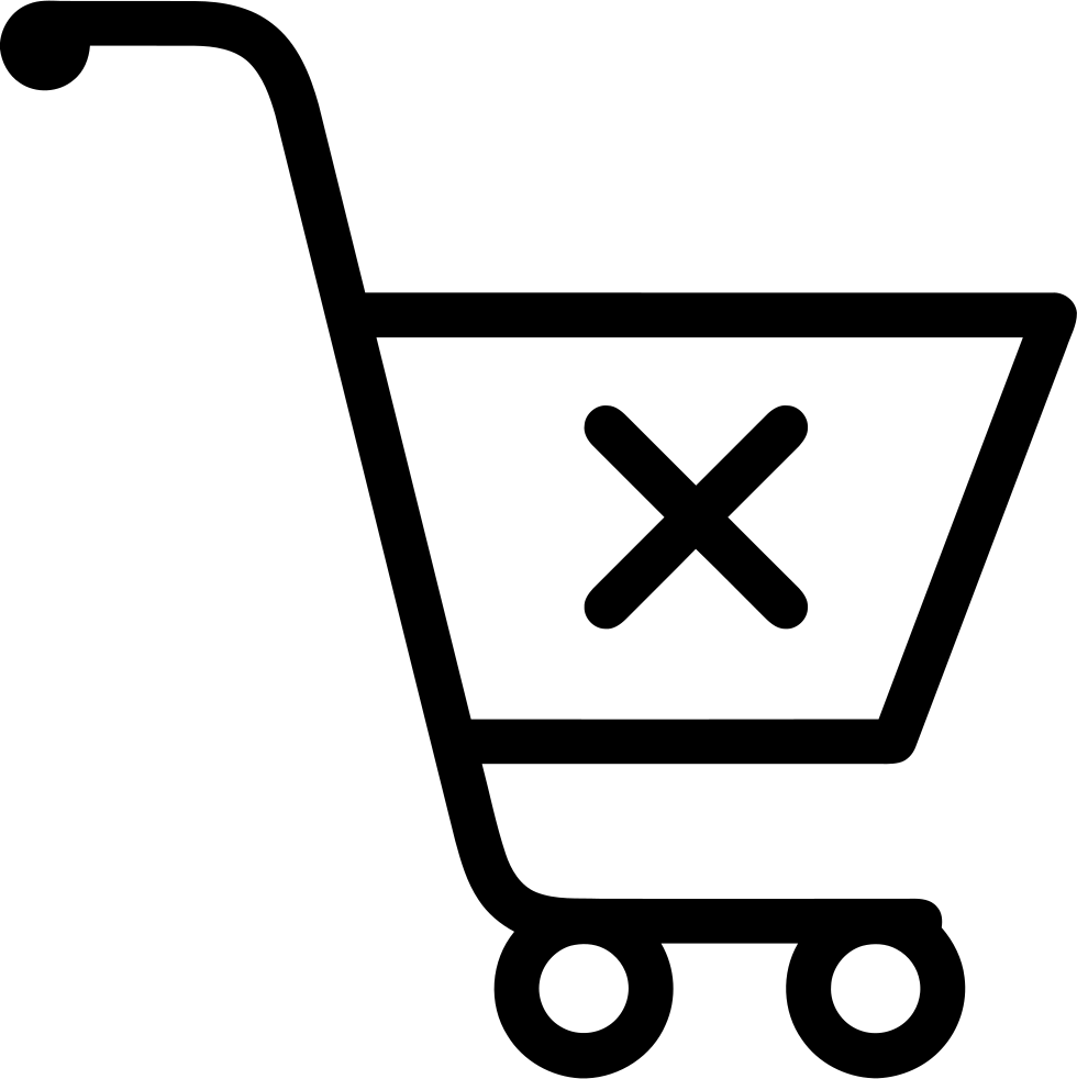 980x982 Clear Shopping Cart Vector Png Icon Free Download
