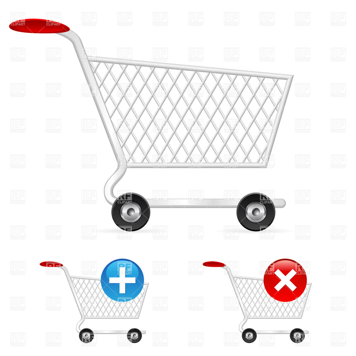 1200x1200 Empty Shopping Cart
