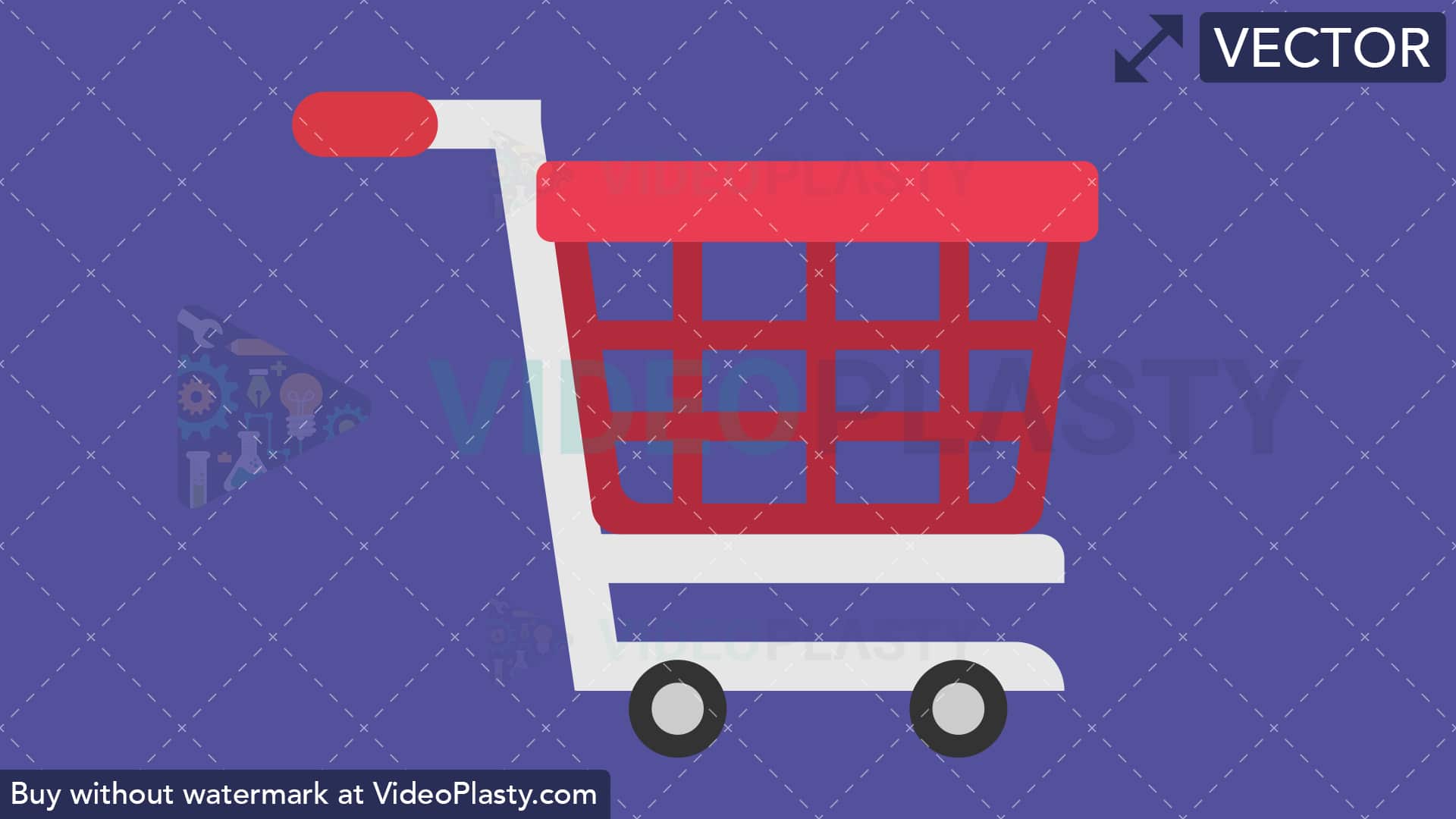 Shopping Cart Flat Icon 1920x1080 Shopping Cart Flat Icon