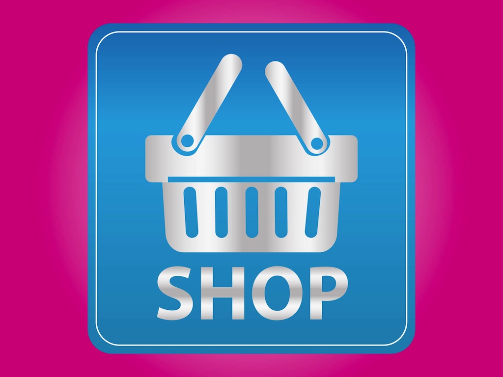 Shopping Icon Vector Art Graphics 1024x768 Shopping Icon Vector Art Graphics