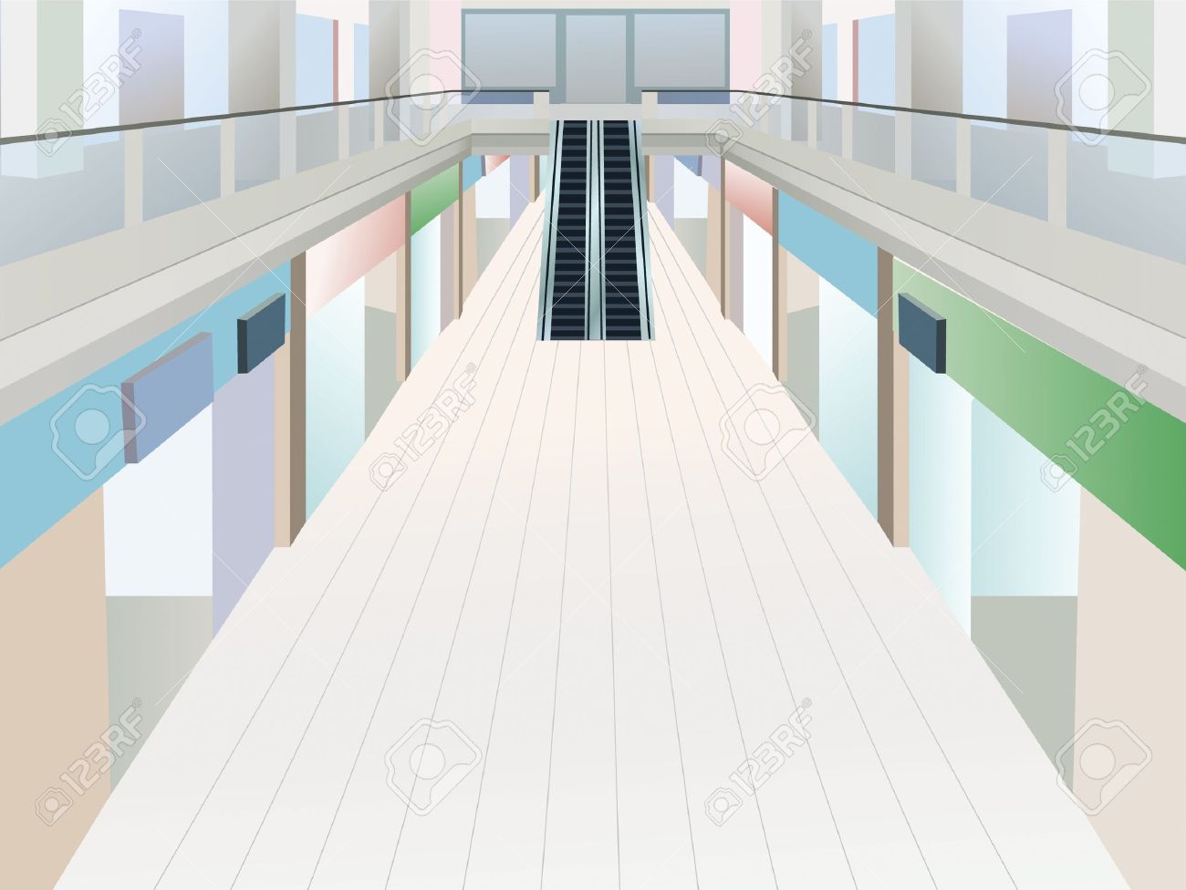 Shopping Mall Drawing at PaintingValley.com | Explore collection of