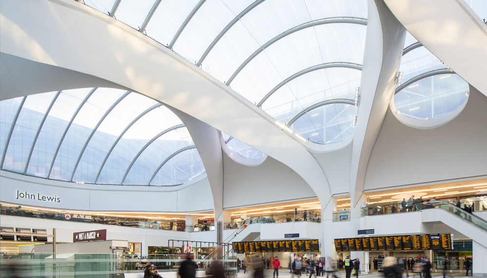 Birmingham Grand Central Shopping Mall Vector Foiltec 1000x572 Birmingham Grand Central Shopping Mall Vector Foiltec