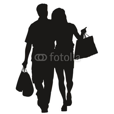 400x400 Shopping Silhouette