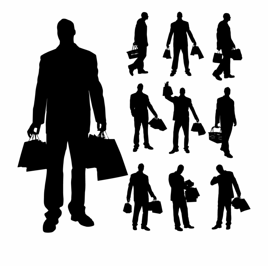 920x913 Different Occupations Man Silhouettes