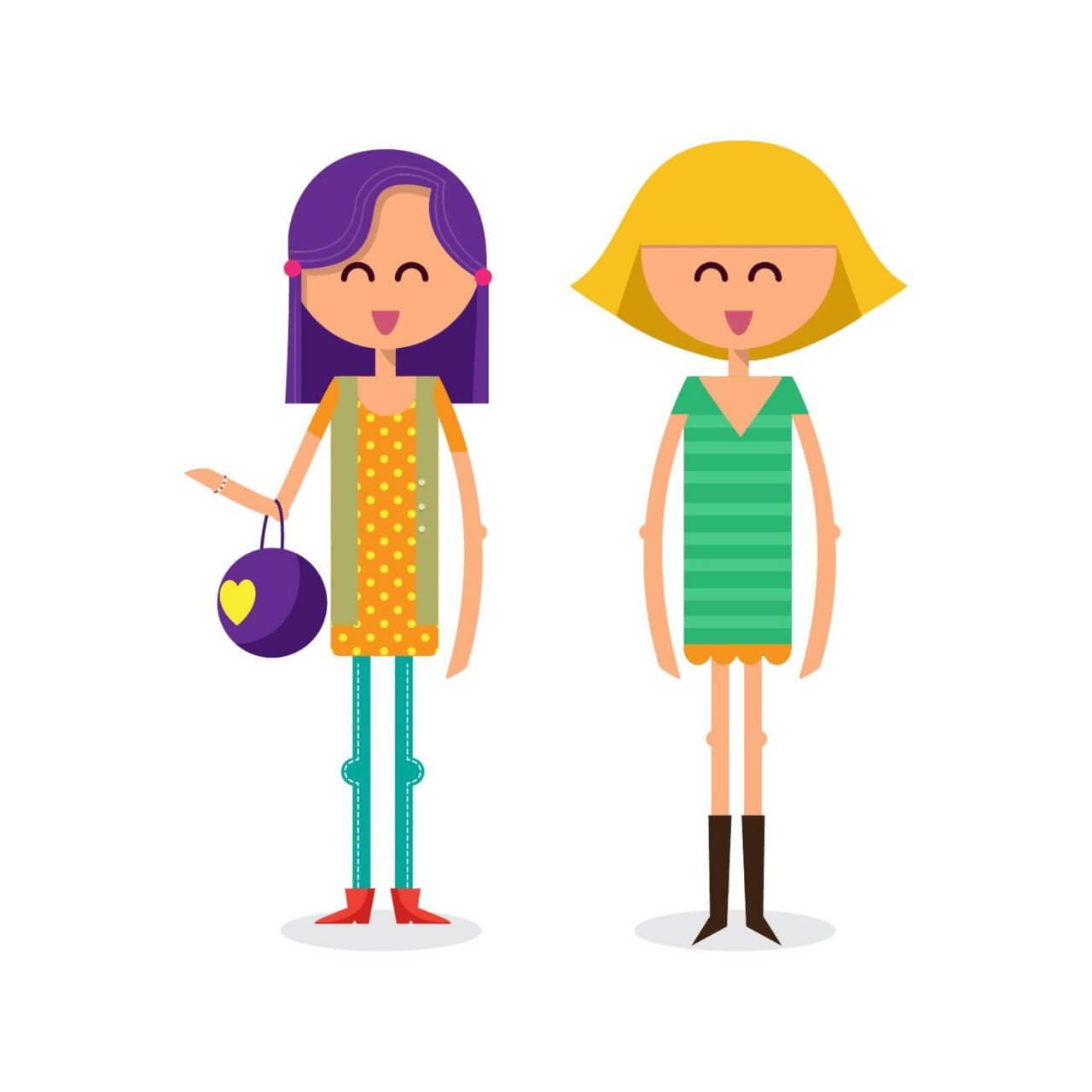 Free Vector Girls Shopping Vector Illustration 1280x1280 Free Vector Girls Shopping Vector Illustration