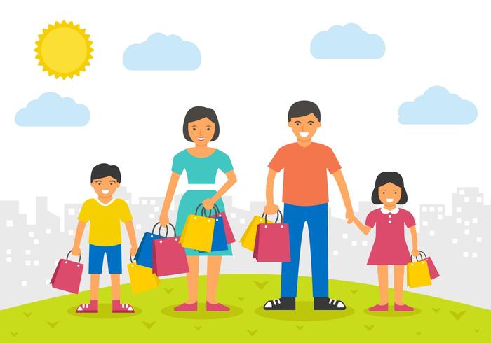 Shopping Free Vector Art 700x490 Shopping Free Vector Art