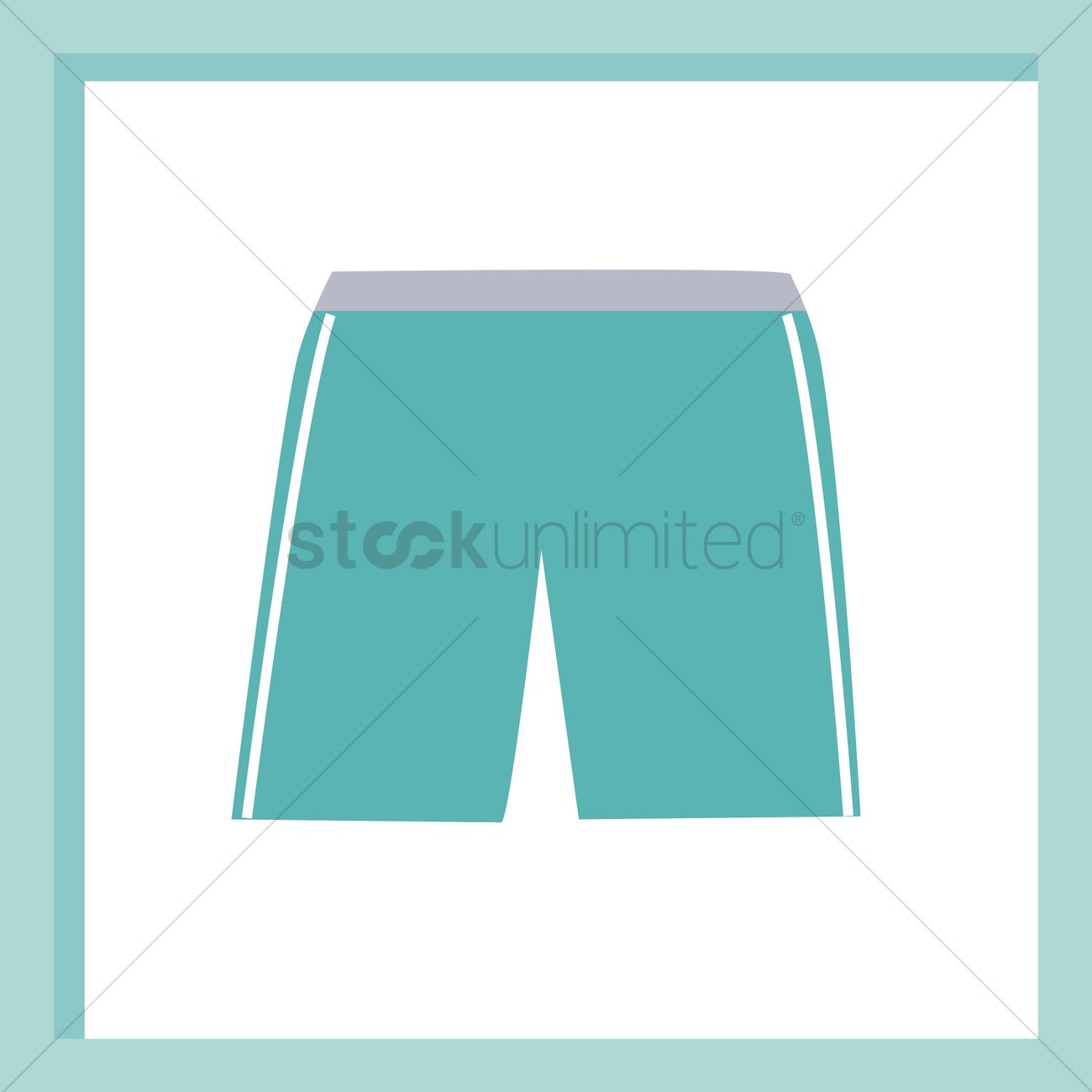 Free A Pair Of Short Pants Vector Image 1300x1300 Free A Pair Of Short Pants Vector Image