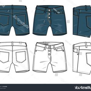 300x300 Man Jeans Pants And Shorts Vector Newwaysys